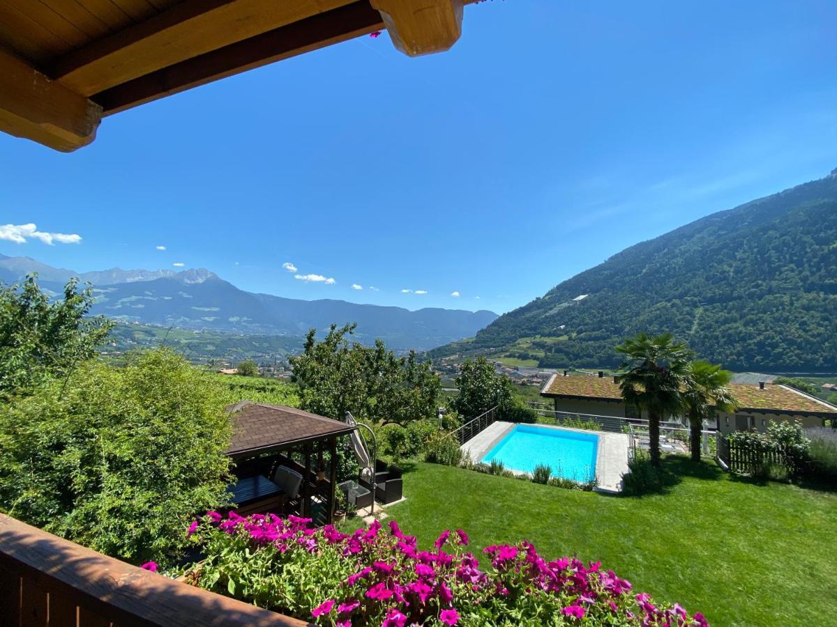 Pension Alpenblick Lagundo Kültér fotó